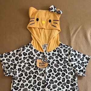 Sanrio Leopard Bath Onesie